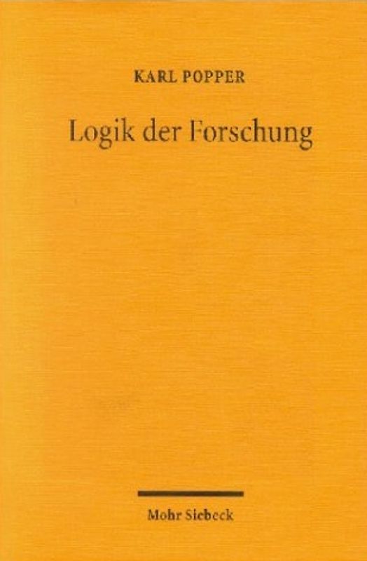 Logik der Forschung