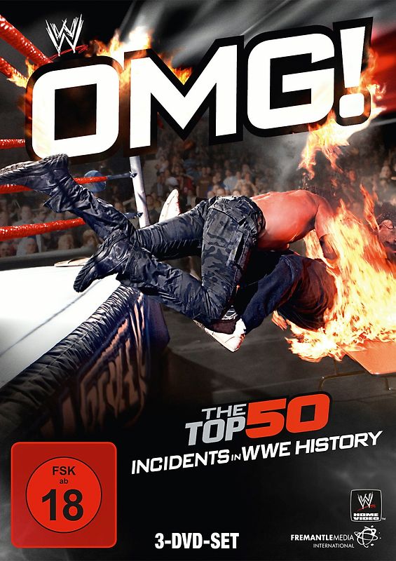 WWE - OMG! The Top 50 Incidents - WWE History [3 DVDs] DVD