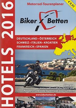 Bikerbetten Hotels 2016