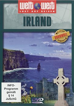 Irland (mit Bonusfilm Cornwall) Reihe welt weit / 1 DVD, Länge: ca. 80 Minuten DVD