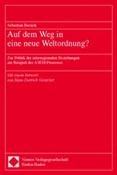 Auf dem Weg in eine neue Weltordnung ?