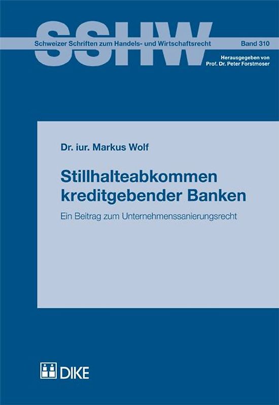Stillhalteabkommen kreditgebender Banken