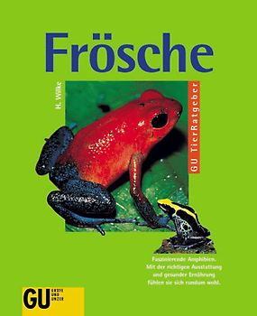 Frösche. Faszinierende Amphibien. Mit der richtigen Ausstattung und gesunder Ernährung fühlen sie sich rundum wohl