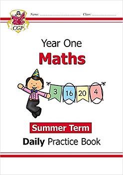 KS1 Maths Daily Practice Book: Year 1 - Summer Term: ideal for catching up at home (CGP KS1 Maths)