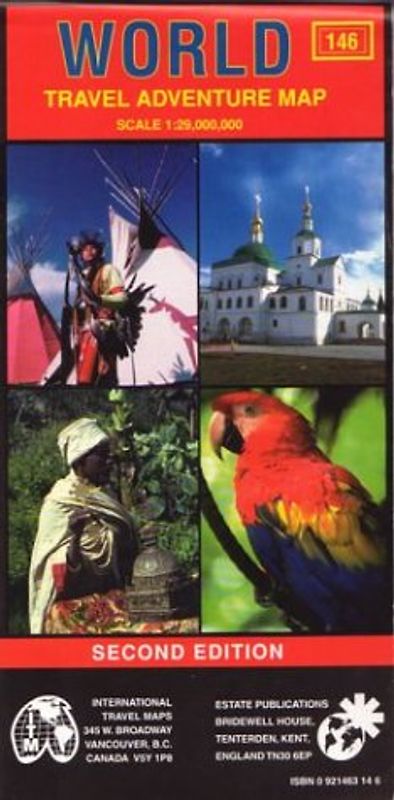 World Travel Reference Map. 1:35000000