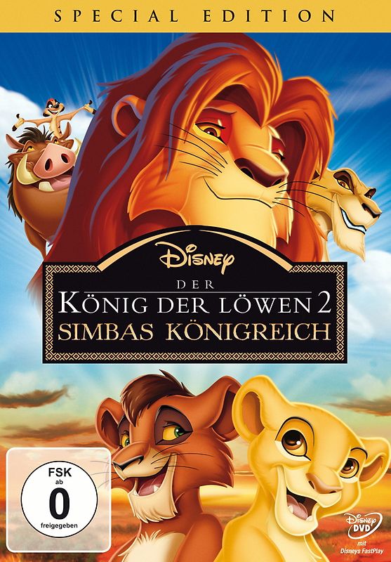 Der König der Löwen 2 - Simbas Königreich [Special Edition] DVD