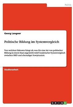 Politische Bildung im Systemvergleich