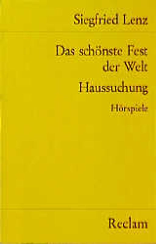 Das schönste Fest der Welt. Haussuchung