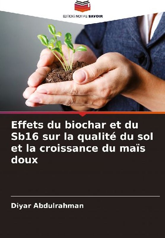 Effets du biochar et du Sb16 sur la qualité du sol et la croissance du maïs doux