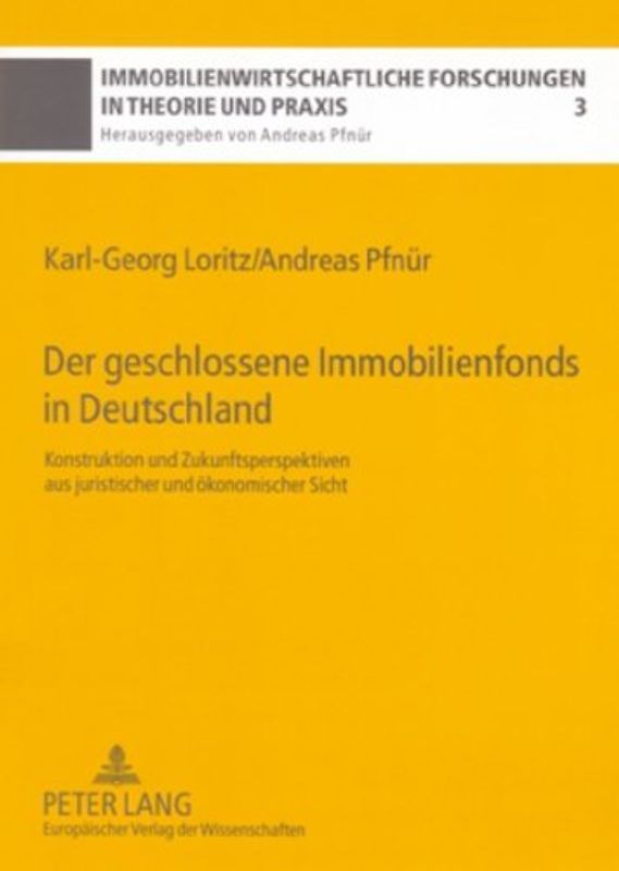 Der geschlossene Immobilienfonds in Deutschland