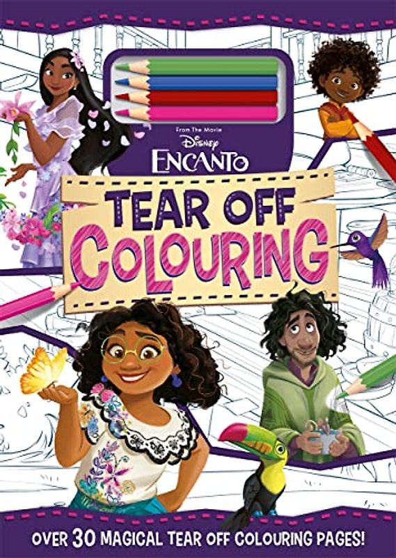 Disney Encanto: Tear Off Colouring (From the Movie)