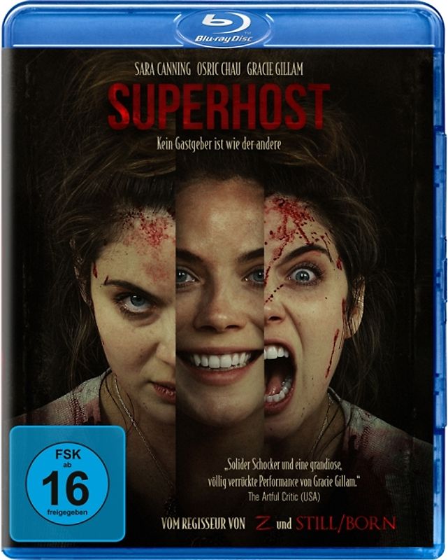 Superhost Blu-ray Disc