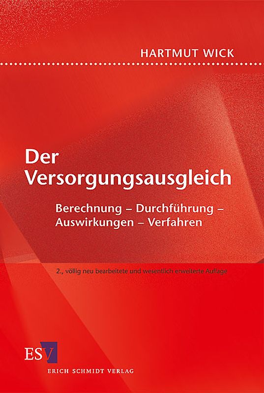 Der Versorgungsausgleich