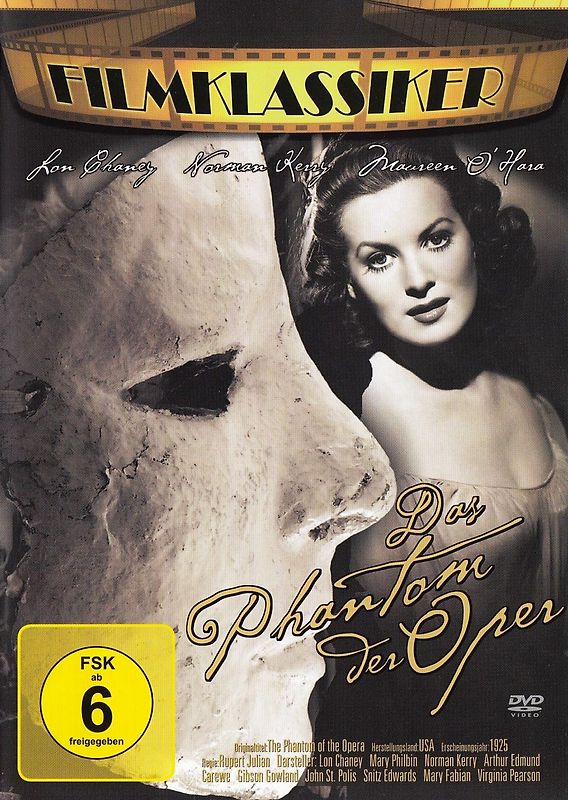 Das Phantom der Oper [Filmklassiker] DVD