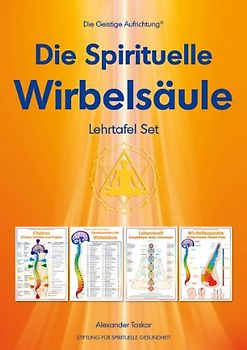 Die Geistige Aufrichtung® Spirituelle Wirbelsäule. Lehrtafel Set