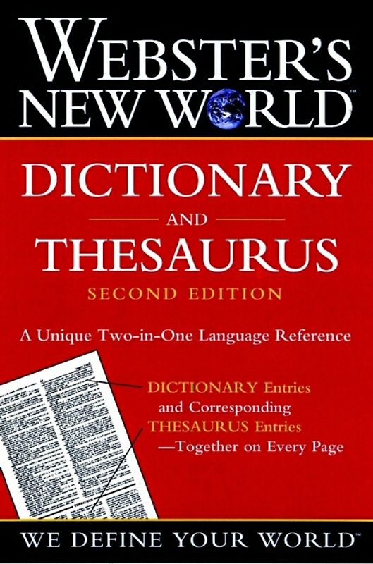 Webster's New World Dictionary and Thesaurus
