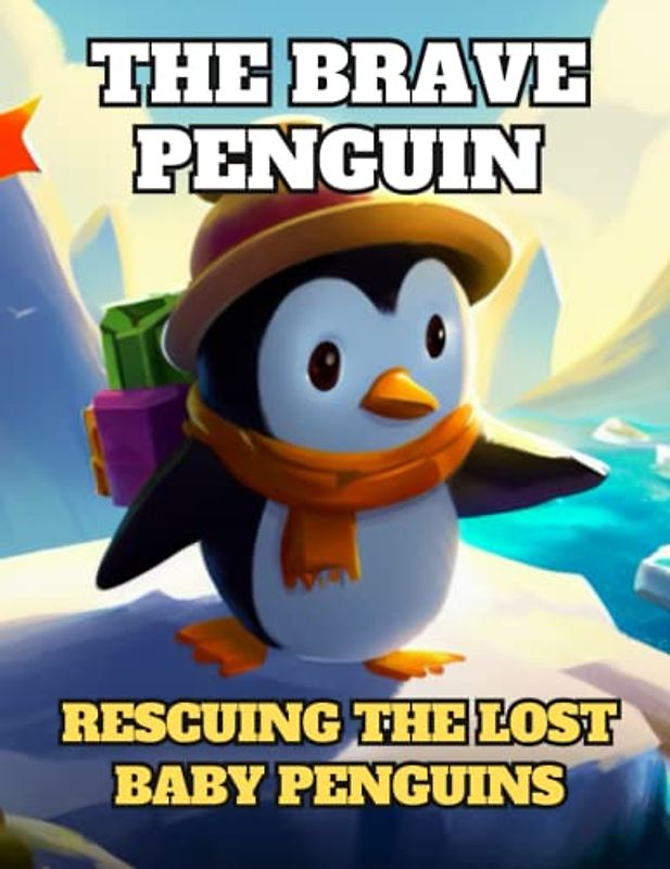 The Brave Penguin Rescuing the Lost Baby Penguins: Short Story For Kids About courage, Penguin Story For Kids, Gift For Kids Age 4-8
