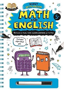 Help with Homework: Math and English-Giant Wipe-Clean Learning Activities Book