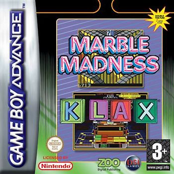 2in1 - Marble Madness / Klax Nintendo Game Boy Advance