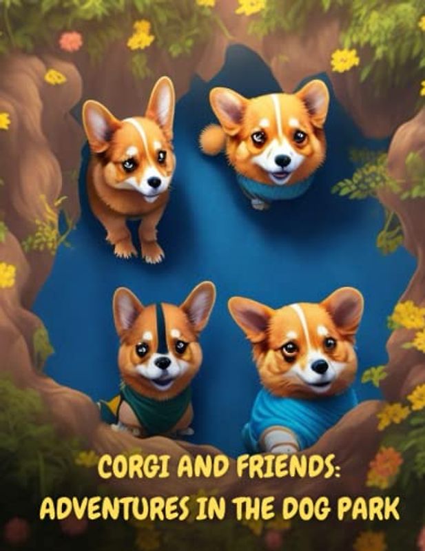 Corgi and Friends Adventures in the Dog Park: Short Story for kids about corgi, Perseverance & Self-Confidence I A Motivational Book For kids I Gift for kids age 3-8