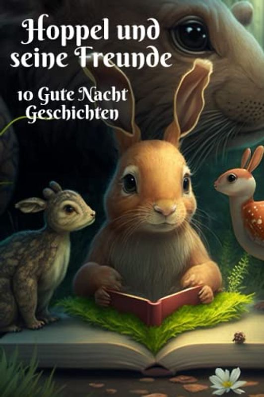 Gute Nacht Geschichten mit Hoppel dem Hasen und seinen Freunden: 10 Gute Nacht Geschichten mit Hoppel und seinen Freunden