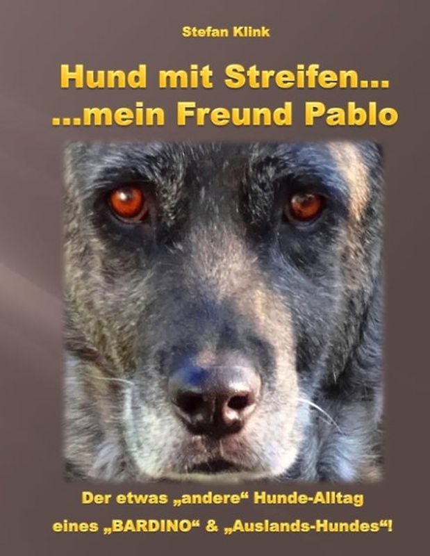 Hund mit Streifen ...