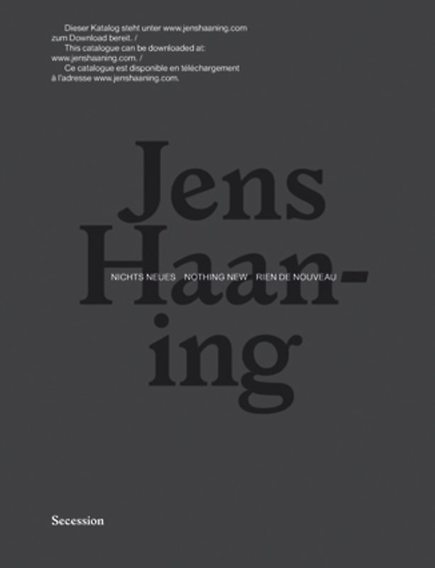 Jens Haaning. Nichts Neues. Nothing New, Rien De Nouveau.