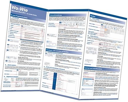 Word 2013 - der schnelle Umstieg
