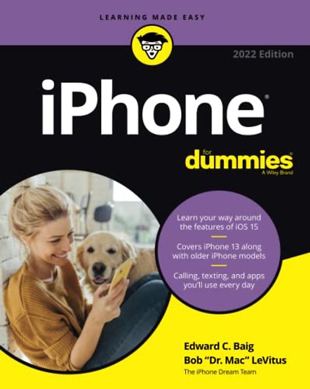 iPhone For Dummies: 2022 Edition