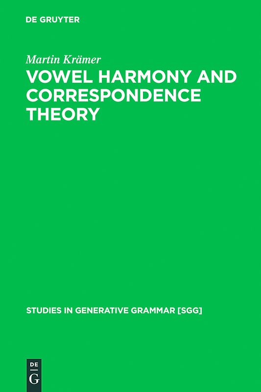 Vowel Harmony and Correspondence Theory