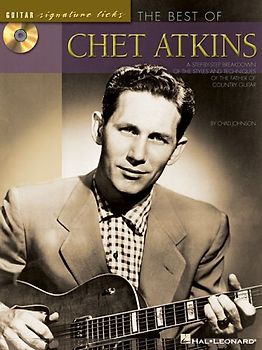 The Best of Chet Atkins [With CD (Audio)] (Guitar Signature Licks) - Johnson, Chad