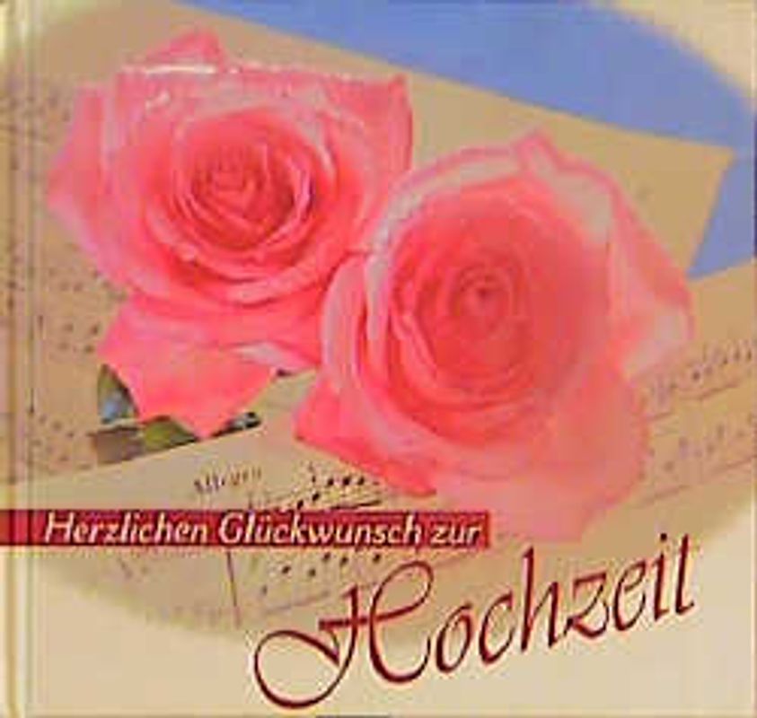 Herzlichen Glückwunsch zur Hochzeit