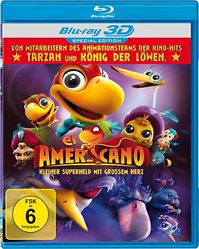 El Americano - Kleiner Superheld mit großem Herz [Special Edition] 3D Blu-ray Disc