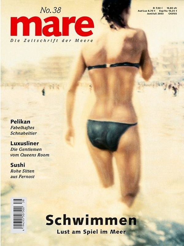 mare - Die Zeitschrift der Meere / No. 38 / Schwimmen
