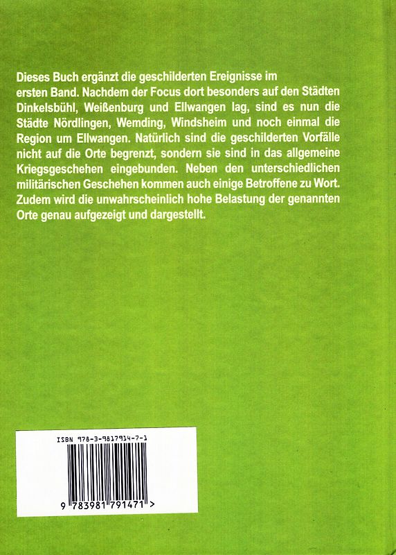 Schwedenzeit in Franken und Schwaben Bd. II