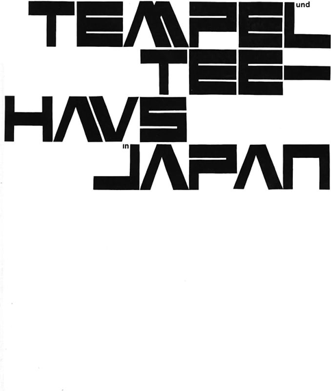 Tempel und Teehaus in Japan