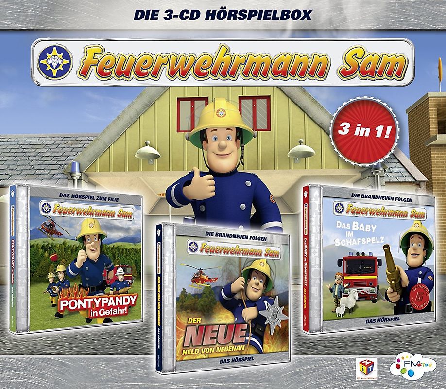 Feuerwehrmann Sam - Die 3-CD Hörspielbox