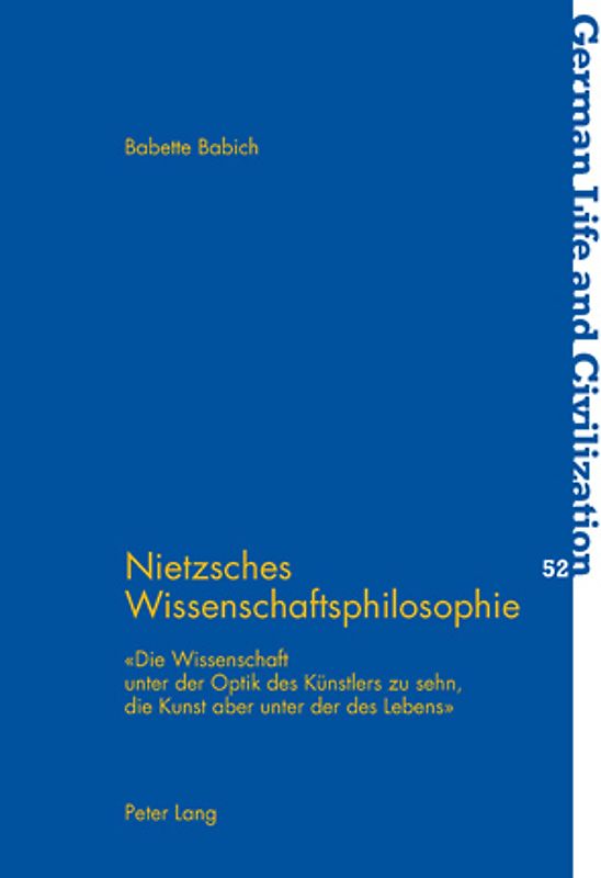Nietzsches Wissenschaftsphilosophie
