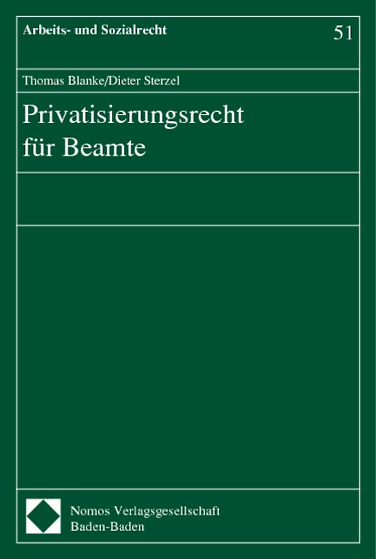 Privatisierungsrecht für Beamte