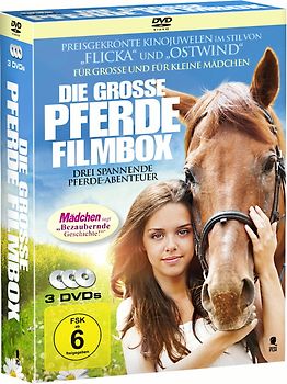 Die große Pferde-Filmbox [3 DVDs] DVD