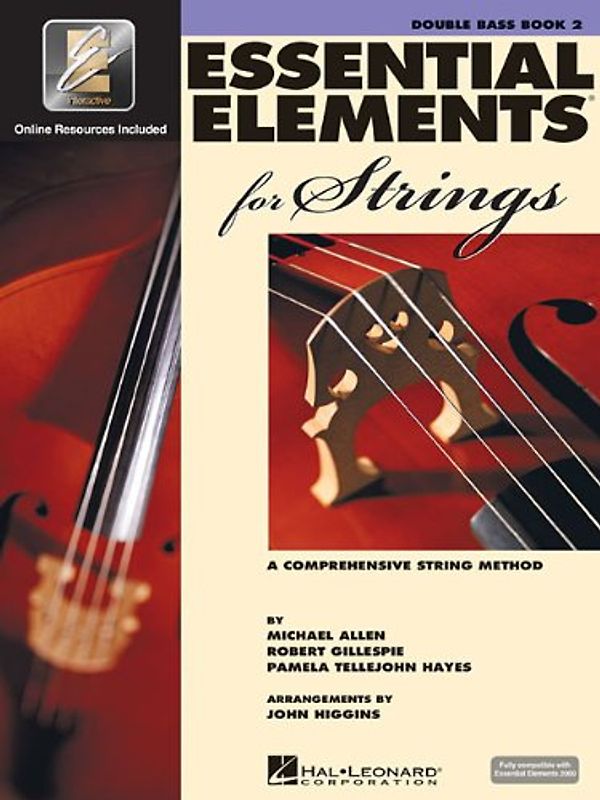 Essential Elements for Strings - Book 2 with Eei: Double Bass - Gillespie, Robert