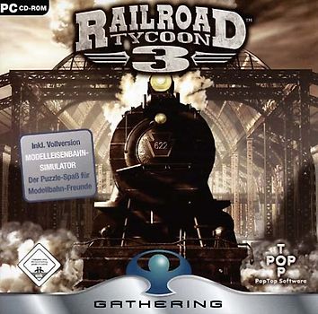 Railroad Tycoon 3 [inkl. Modelleisenbahn-Simulator, 2 CDs] PC Spiele