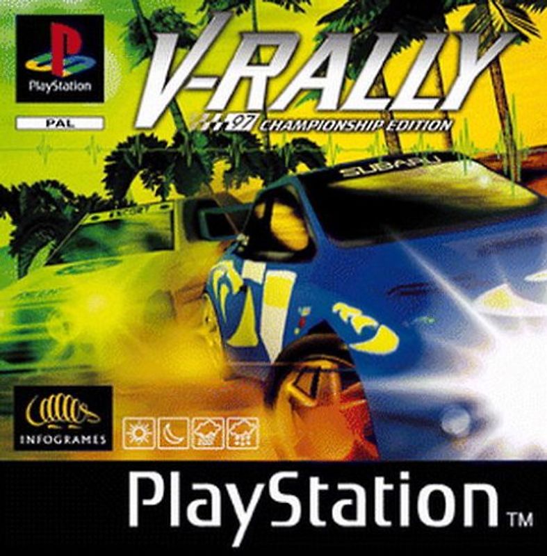 V-Rally PlayStation 1