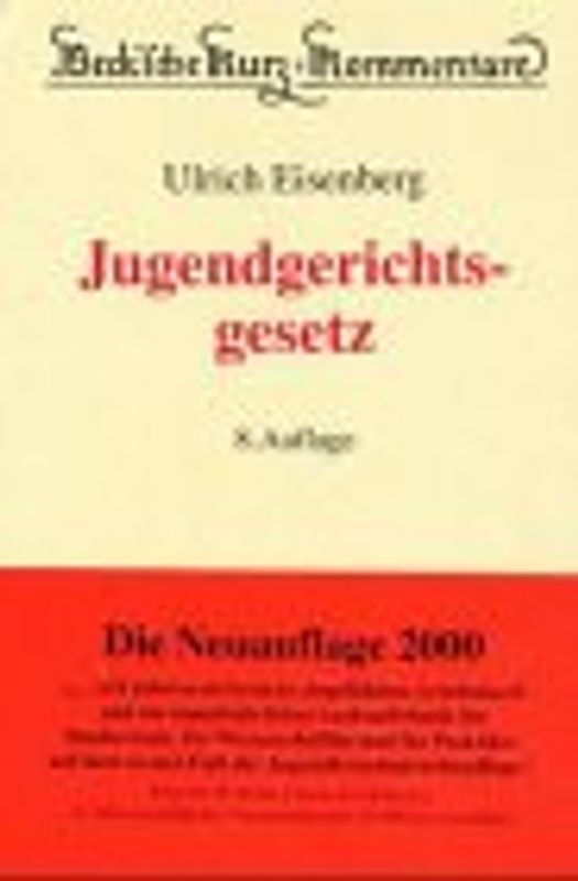 Jugendgerichtsgesetz