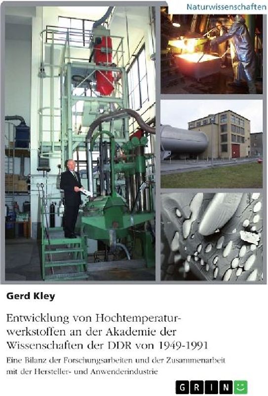 Entwicklung von Hochtemperaturwerkstoffen an der Akademie der Wissenschaften der DDR von 1949-1991
