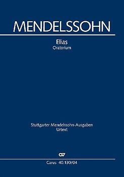 Elias op.70 : für Soli, Chor und Orchester Klavierauszug (dt) - Mendelssohn-Bartholdy, Felix