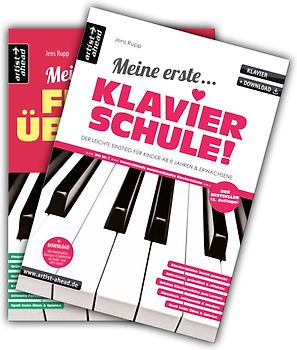 Meine erste Klavierschule + Meine ersten Fingerübungen im Set!
