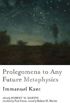 Prolegomena to Any Future Metaphysics