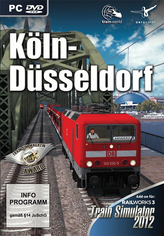 Railworks 3: Köln-Düsseldorf [AddOn für Train Simulator 2012] PC Spiele