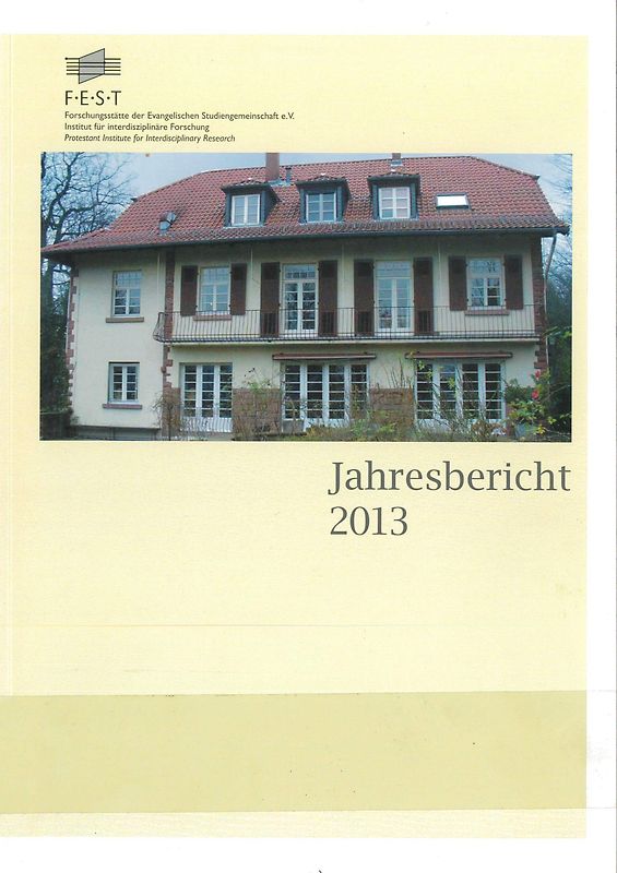 Jahresbericht 2013